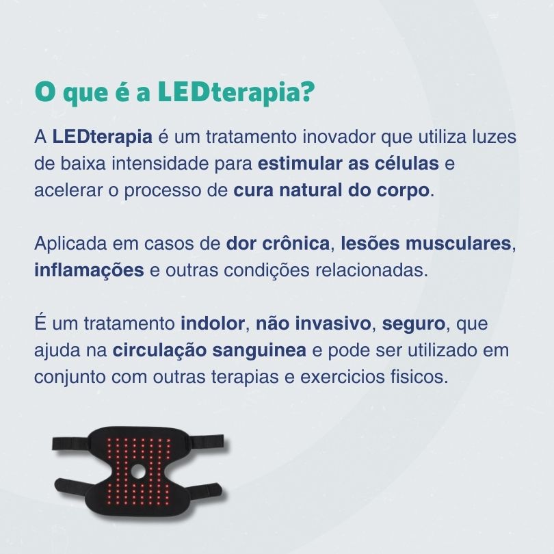 Faixa de LED Terapia para pés