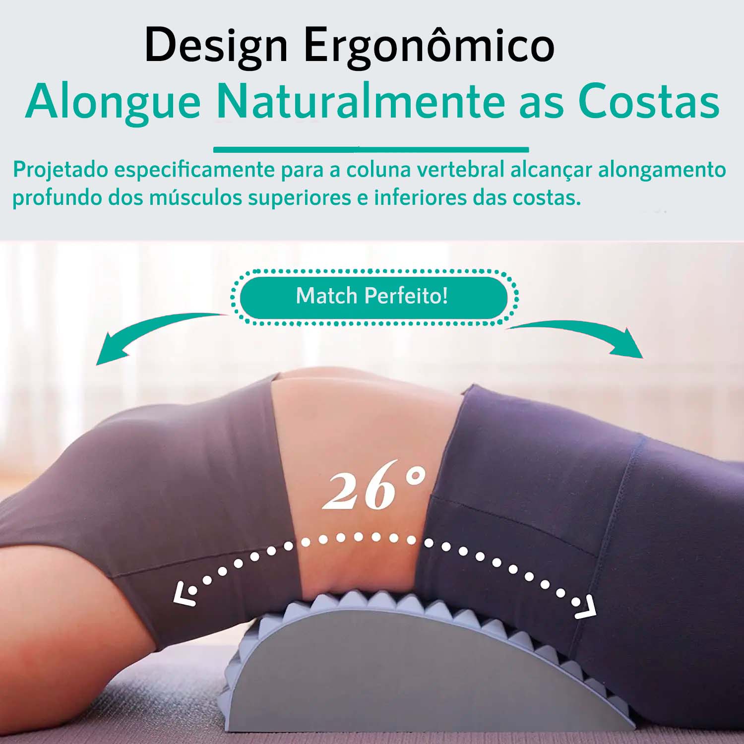 Travesseiro Alongador - Cervical e Coluna