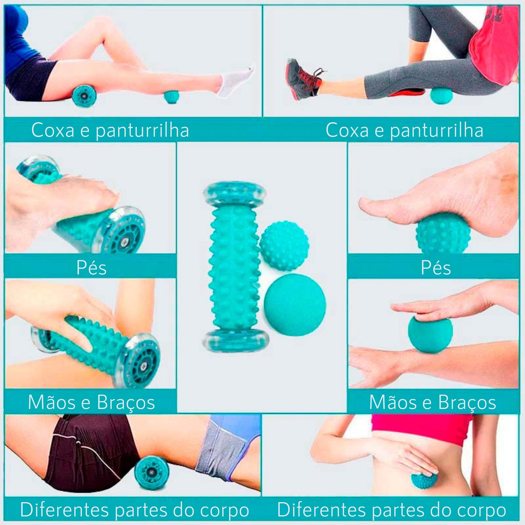 Kit Massageador para Pés