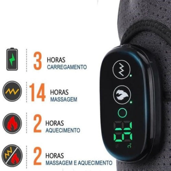 Aparelho de Terapia Ortopédica 3 em 1 - Joelho, Cotovelo e Ombro