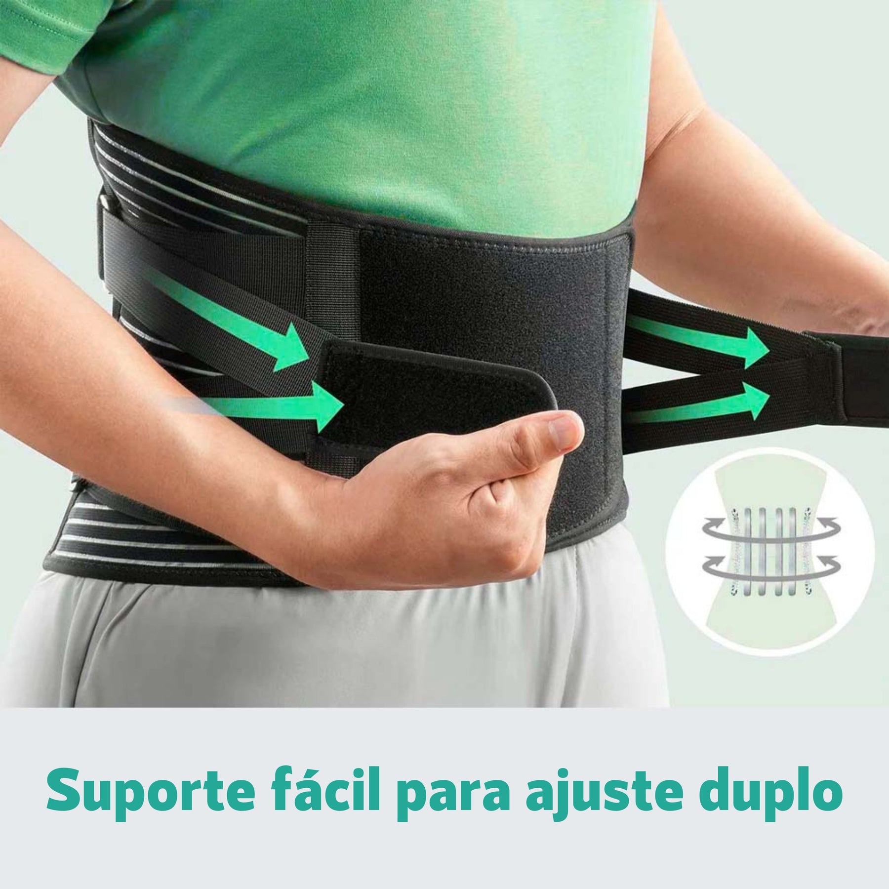 Cinta Ortopédica Suporte para Quadril e Coluna