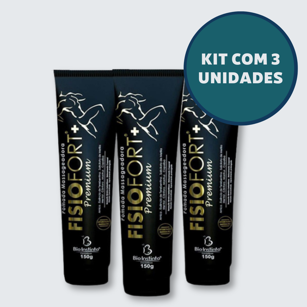 Pomada para Alívio da Dor - FISIOFORT+ Premium