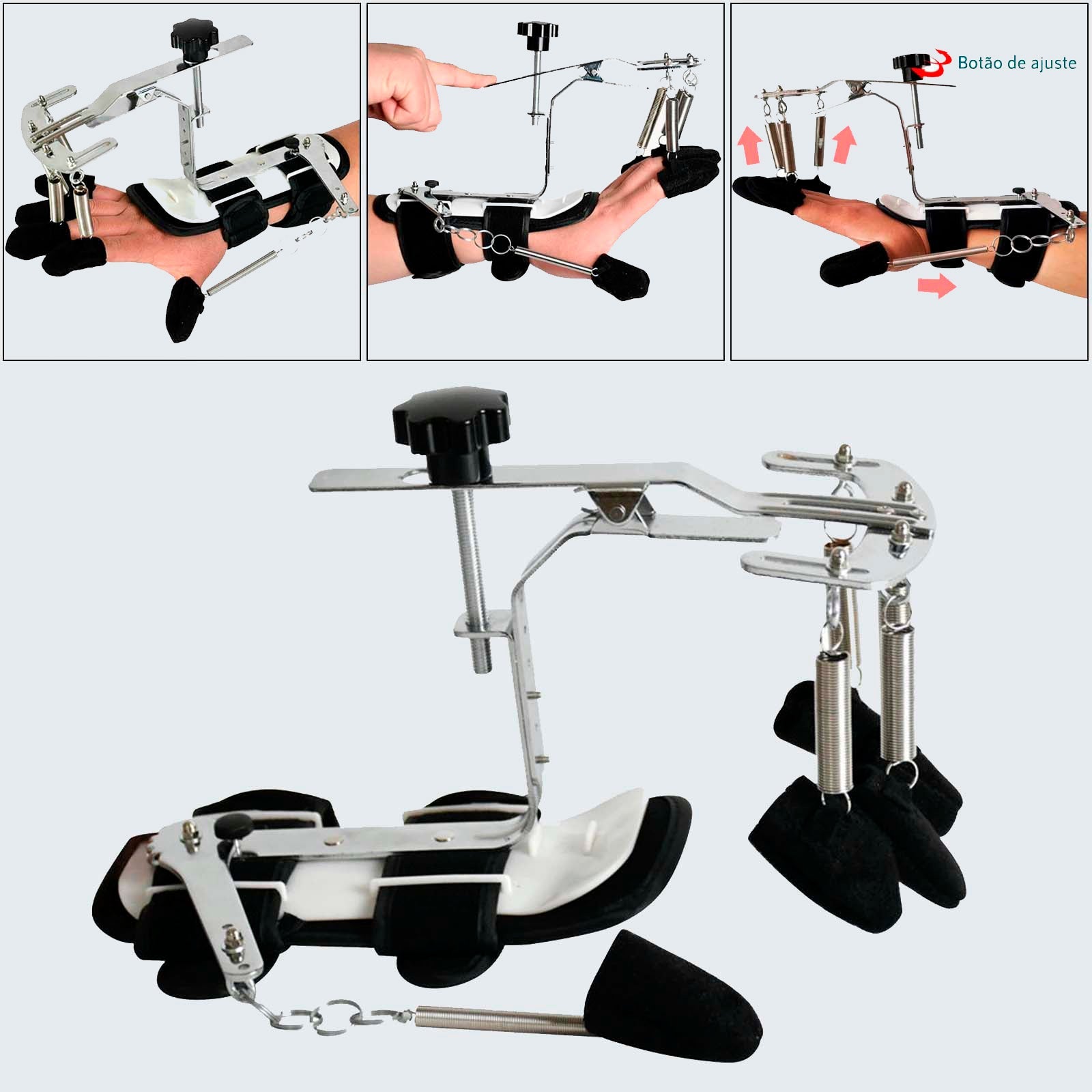 Órtese Dinâmica Para Dedos e Mãos Reabilitação