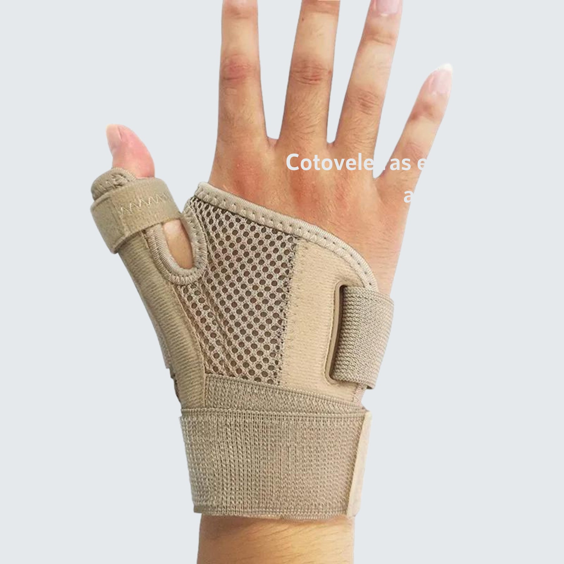 Tala de compressão para mãos