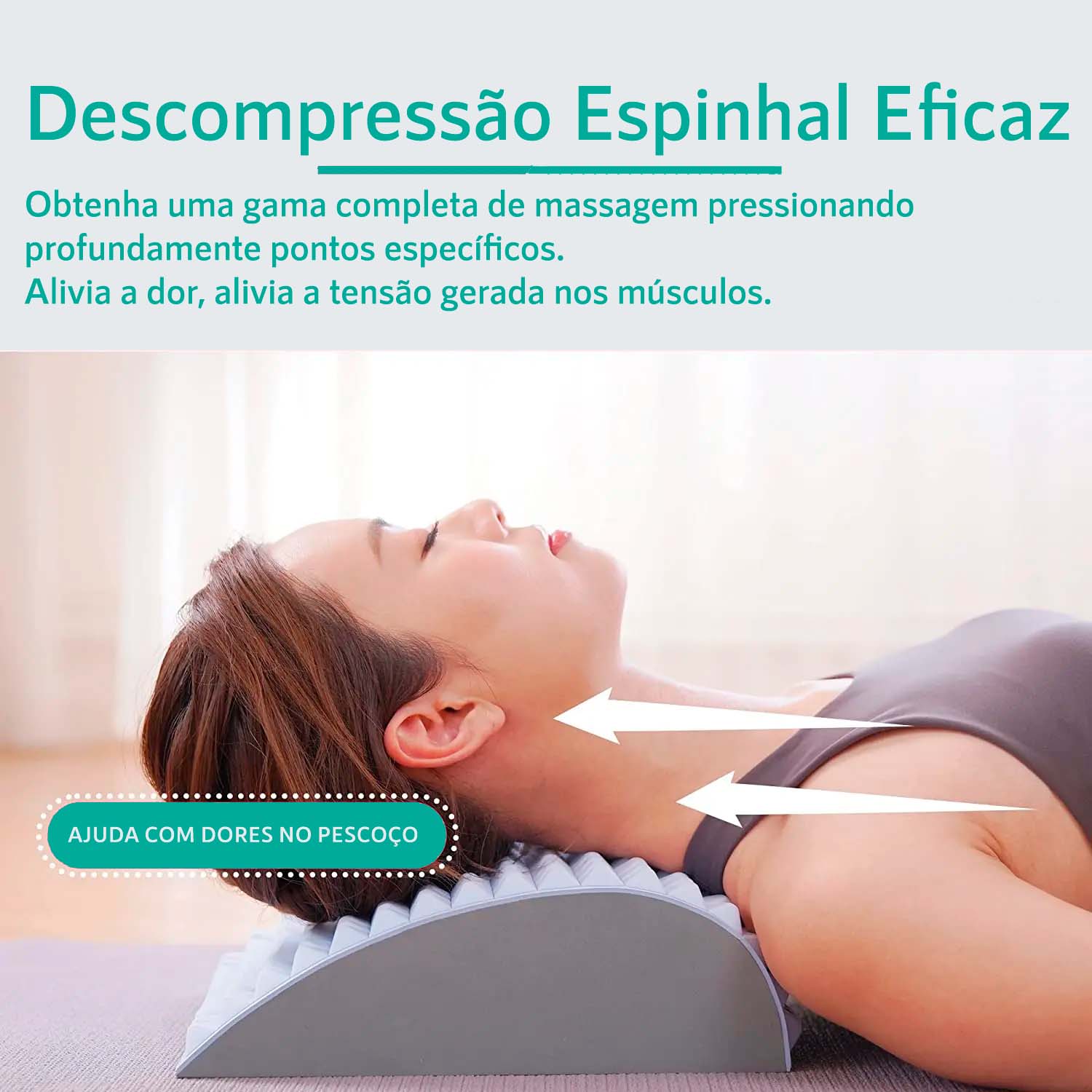Travesseiro Alongador - Cervical e Coluna