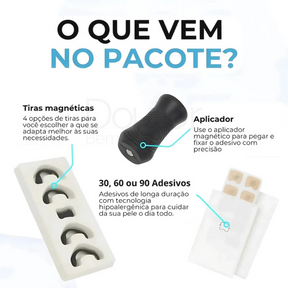 Dilatador Magnético AlívioPro® (Respire Melhor)